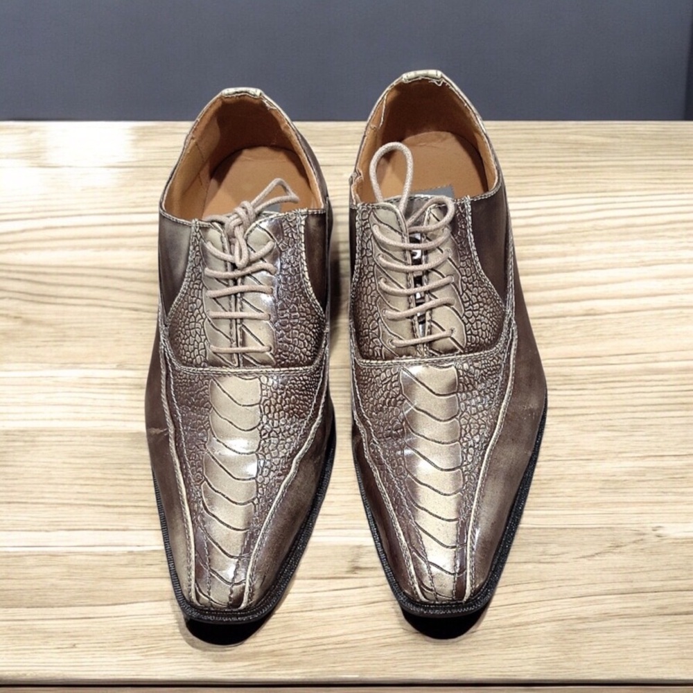 Men's Lucio Ricci Tan  Oxford’s
